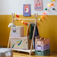 3 Sprouts καλάθι για παιχνίδια με καπάκι_Unicorn_Lifestyle_2